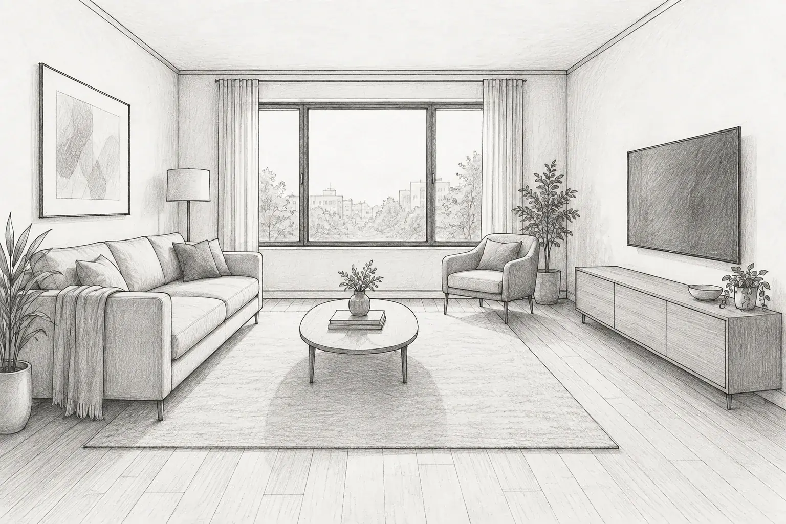 Interior sketch: interior sketch